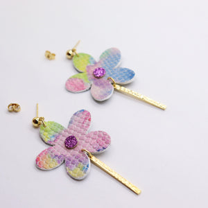 Boucles d'oreilles •MILA• colorées