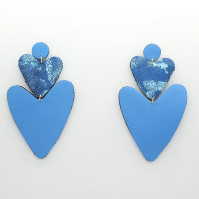 Boucles d'oreilles •BELLÄ• bleues