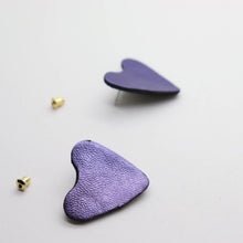 Charger l&#39;image dans la galerie, Boucles d&#39;oreilles •MÍO• violettes