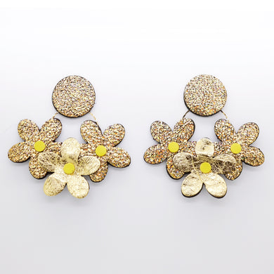 Boucles d'oreilles •NINI• à paillettes