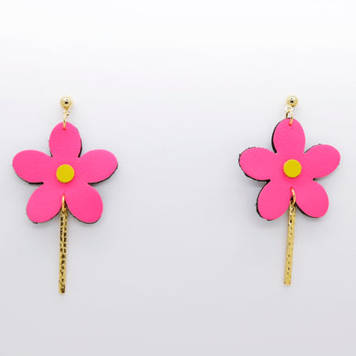 Boucles d'oreilles •MILA• roses