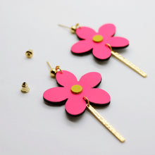 Charger l&#39;image dans la galerie, Boucles d&#39;oreilles •MILA• roses