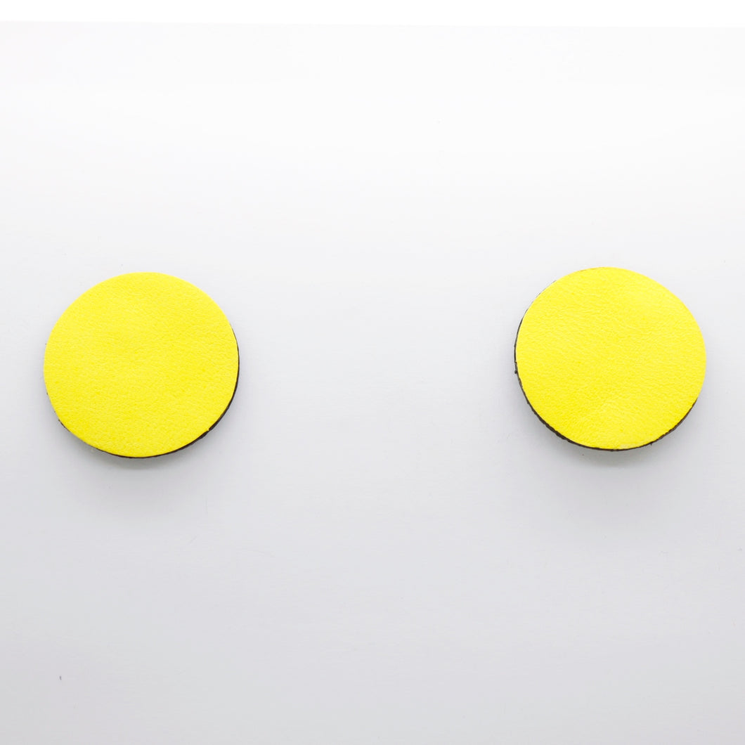 Boucles d'oreilles •MINI-SUNI• jaunes