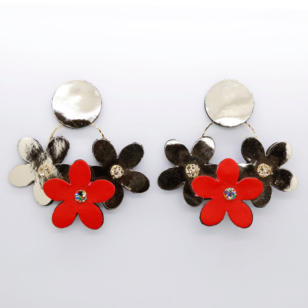 Boucles d'oreilles •NINI• argentées