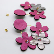 Charger l&#39;image dans la galerie, Boucles d&#39;oreilles •NINI• roses